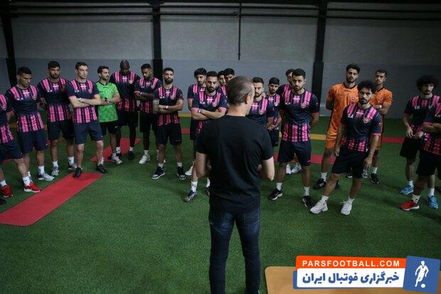 اولین تمرین شیخ دیاباته با پرسپولیس