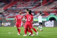 برگزاری دیدار تدارکاتی دو تیم پرسپولیس و گل گهر در وزشگاه آزادی