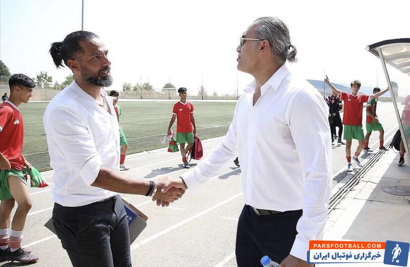 ملاقات عقاب آسیا با پیشکسوت جنجالی استقلال ؛ خوش و بش احمدرضا عابدزاده با امیرحسین صادقی