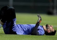 مصدومیت علیرضا بیرانوند در تمرین امروز تیم ملی ایران