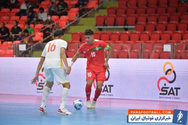 AFC اعلام کرد ؛ حسین طیبی تاثیرگذارترین بازیکن تیم ملی فوتسال ایران در جام ملتهای آسیا