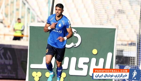 پیمان بابایی مهاجم استقلال به تمرینات این تیم بازگشت
