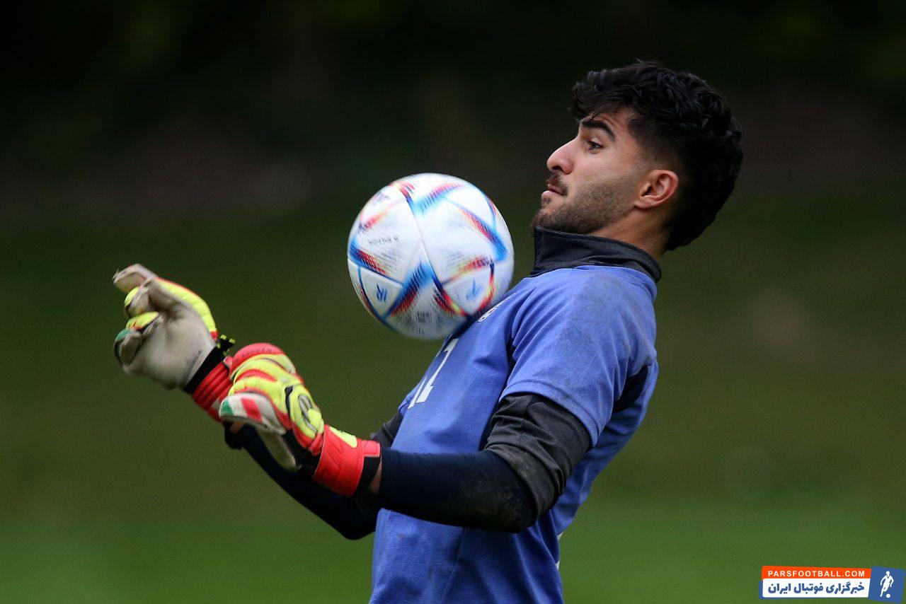 نیمکت نشینی علیرضا بیرانوند در دیدار دوستانه تیم ملی برابر سنگال