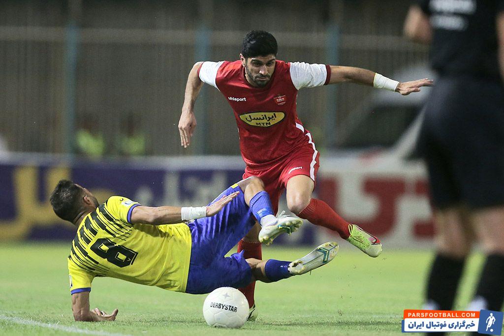 سومین پاس گل فصل دانیال اسماعیلی فر برای پرسپولیس در مسجدسلیمان