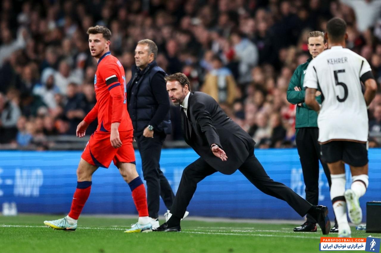 گرت ساوت گیت سرمربی انگلیس، تماشاگر ویژه بازی تیم ملی ایران و سنگال