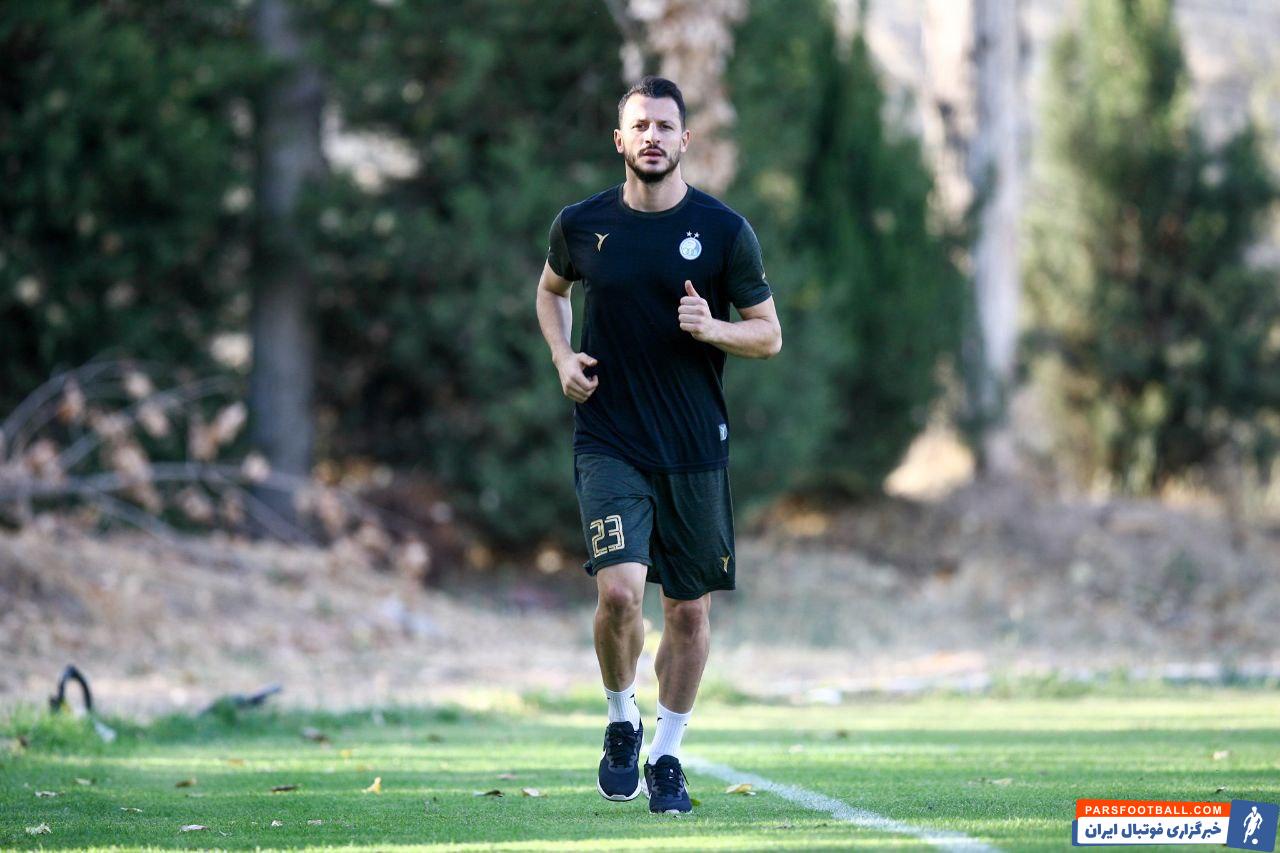 تمرینات سفت و سخت مهاجمان استقلال در ایام بازی های ملی