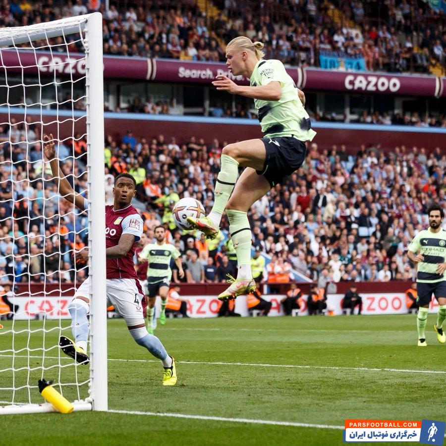 رسیدن ارلینگ هالند به رکورد 10 گل زده در طول 6 بازی اول لیگ برتر انگلیس