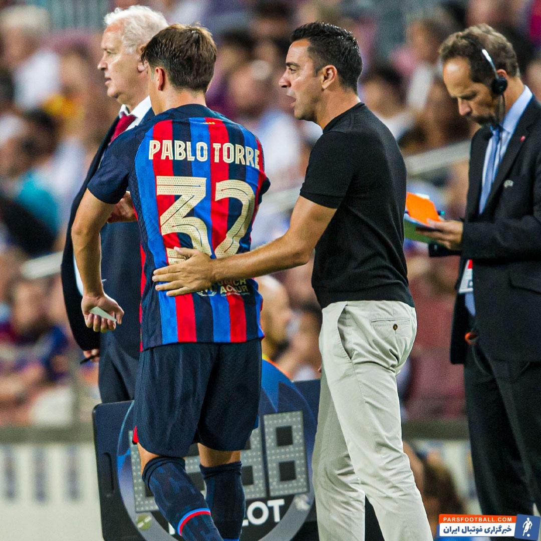 ژاوی در بارسلونا