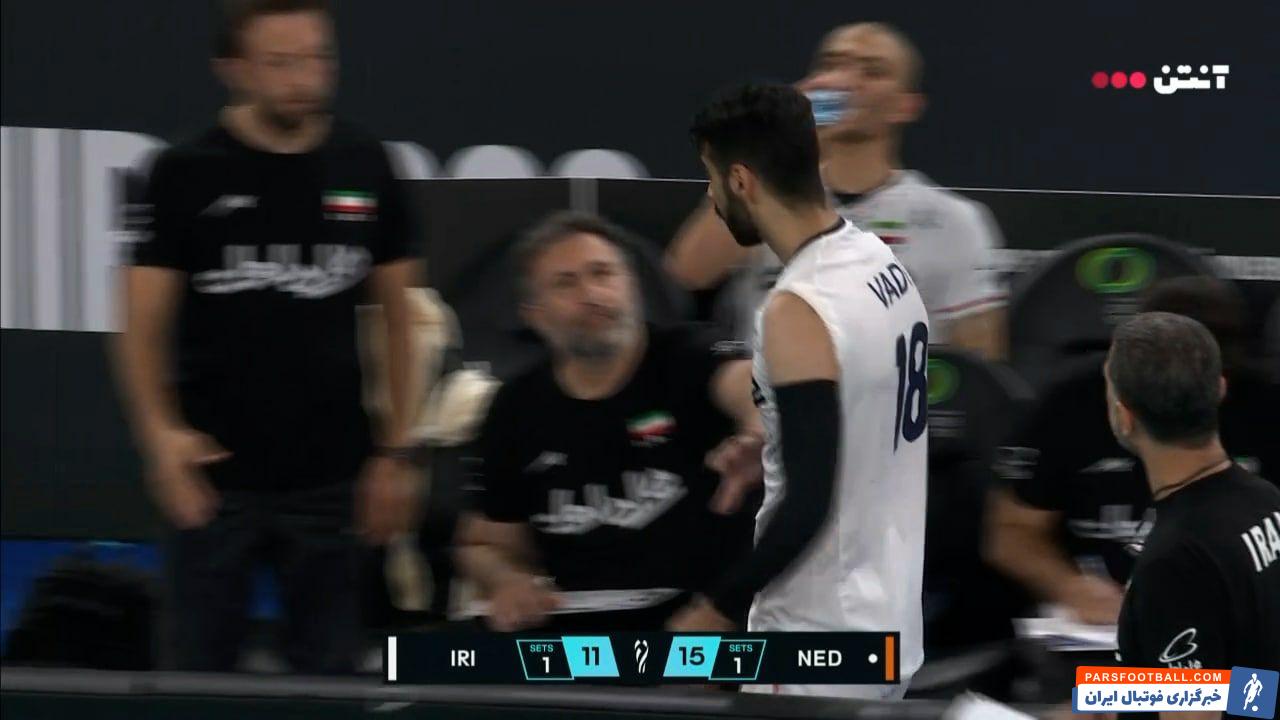 والیبال ؛ تیم ملی والیبال ایران نتیجه را به حریف خود باخت