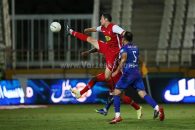 تقابل جذاب گئورگی گولسیانی و عزت پور قاز در دیدار پرسپولیس و هوادار