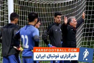 نیمکت نشینی علیرضا بیرانوند در دیدار دوستانه تیم ملی برابر سنگال