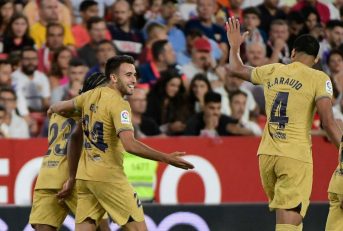 پیروزی بی دردسر بارسلونا در خانه سویا با درخشش روبرت اواندوفسکی