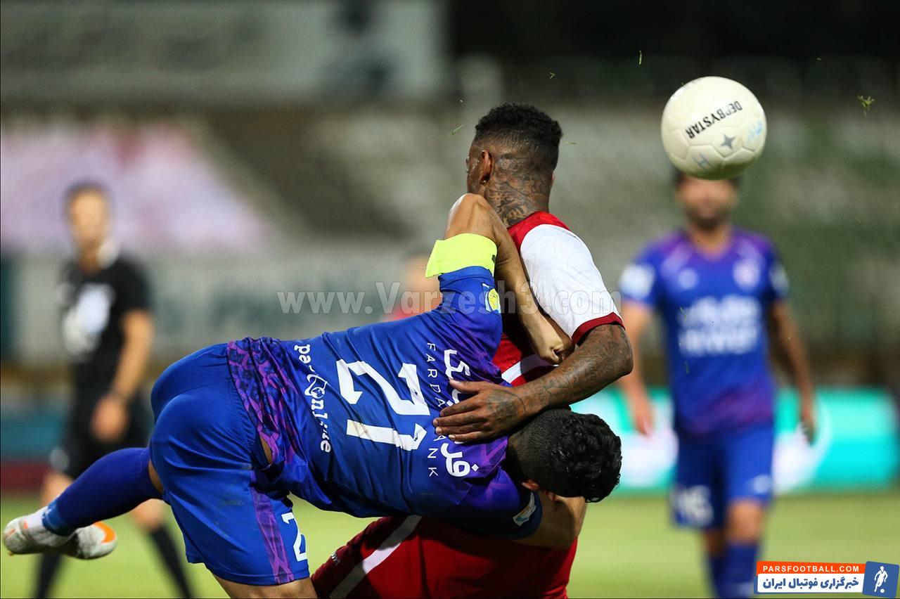 خطای عجیب مهدی عبدی روی یورگن لوکادیا در دیدار هوادار و پرسپولیس