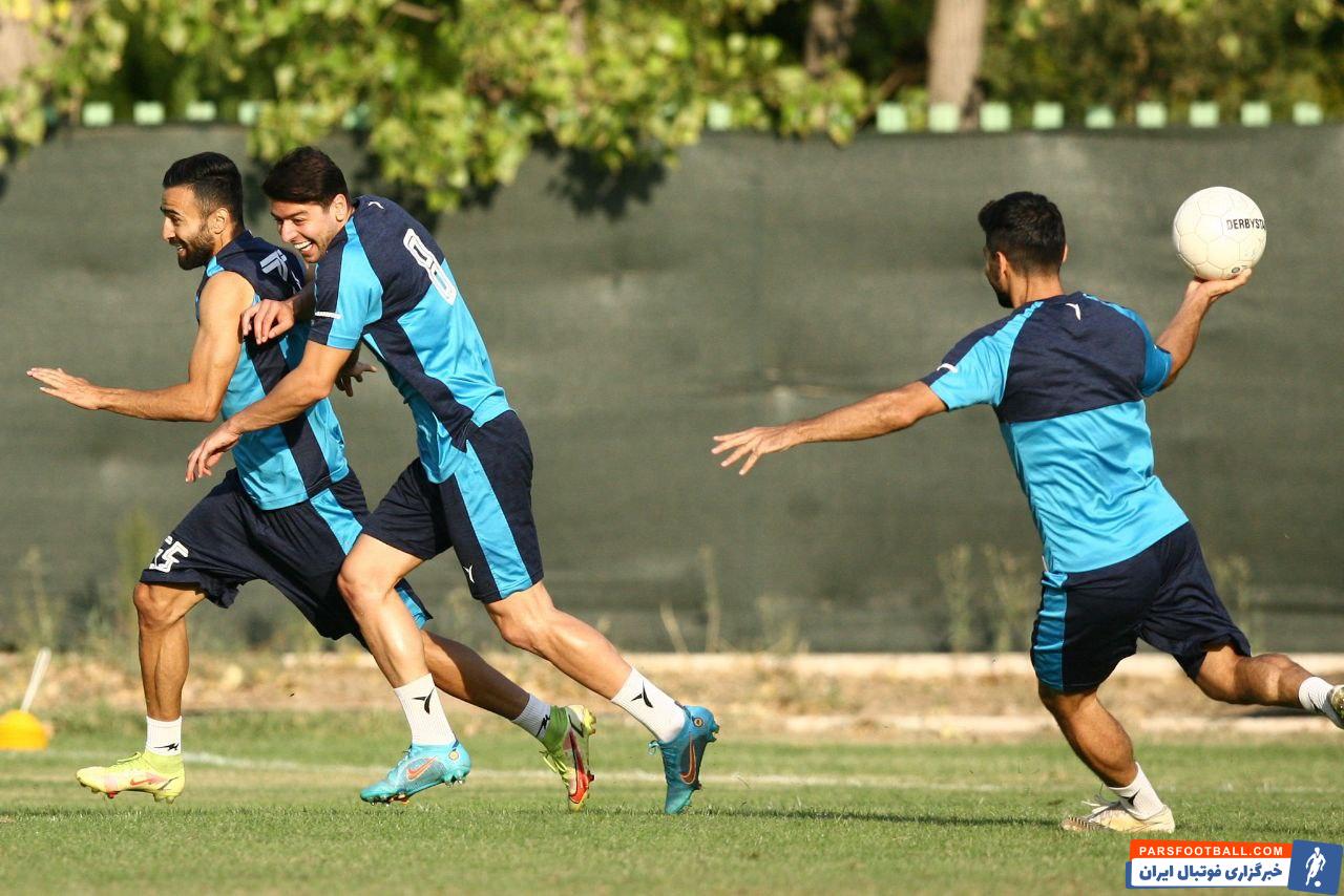 تمرین سبک ریکاردو ساپینتو برای بازیکنان استقلال