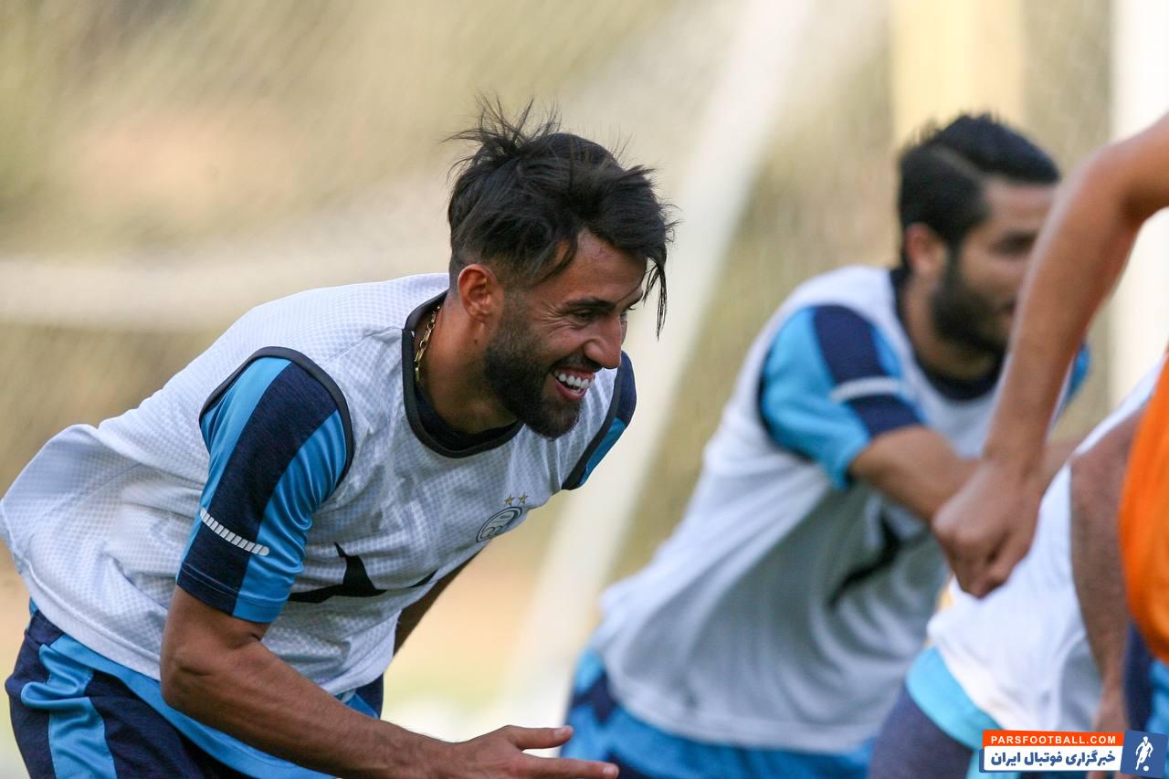 خوشحالی آرش رضاوند از بازگشت به تمرینات استقلال