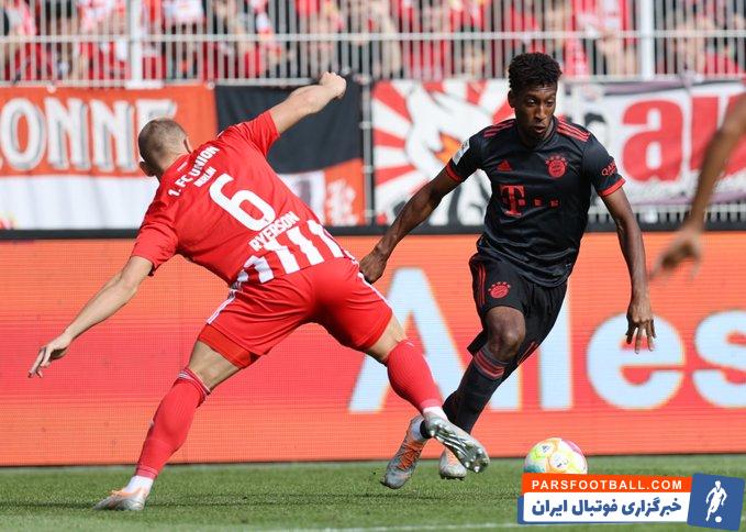 توف بایرن مونیخ در خانه یونیون برلین با تساوی یک بر یک