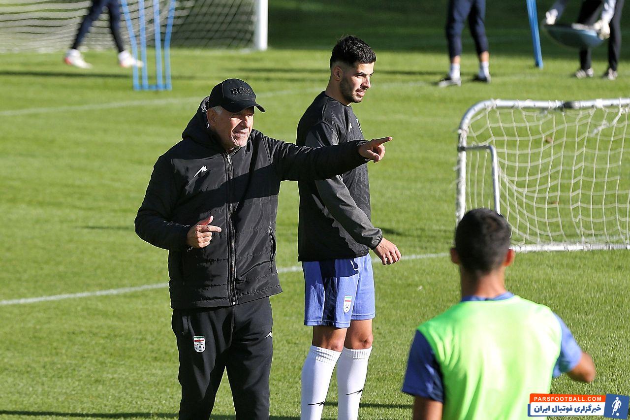 جدیت کارلوس کی روش در دومین جلسه تمرینی تیم ملی در اتریش