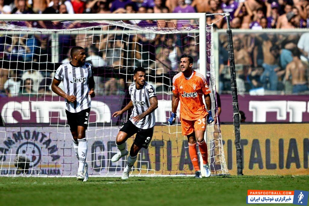 درخشش ماتیا پرین درون دروازه یوونتوس در دیدار با فیورنتینا