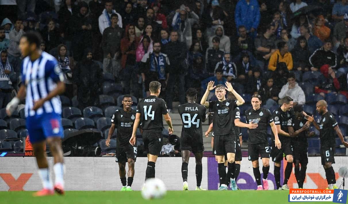 شست سنگین پورتو در خانه برابر کلوب بروژ با 4 گل