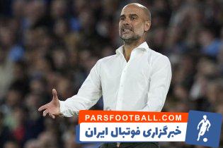 حذف پرچم اسپانیا از عکس پپ گواردیولا در وبسایت باشگاه منچسترسیتی