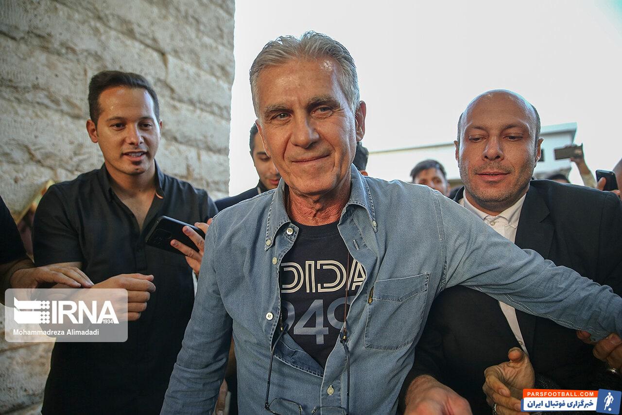 استقبال دیدنی هواداران تیفوسی کارلوس کی روش از مرد پرتغالی در فرودگاه