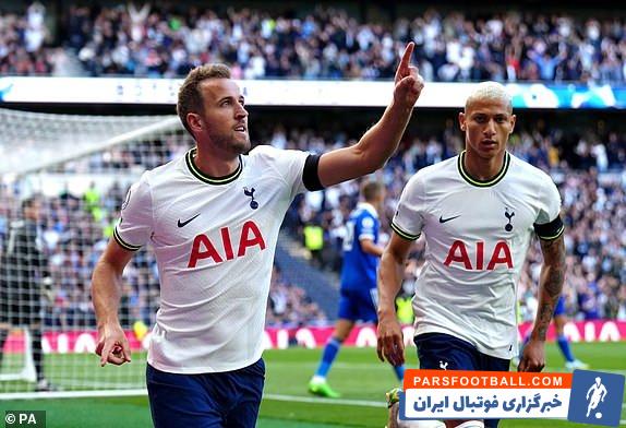 پیروزی پرگل تاتنهام برابر لسترسیتی در لندن با هت تریک سون هیونگ مین