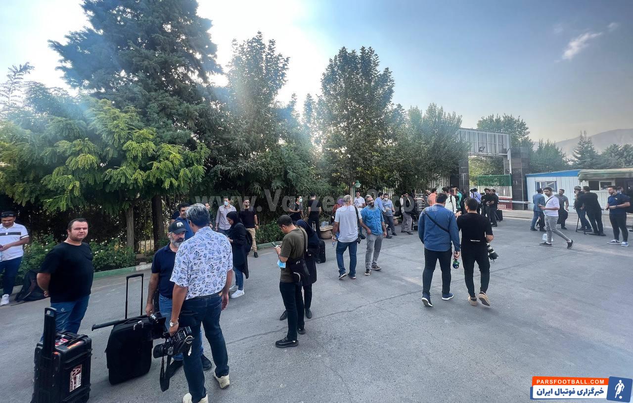 اولین تمرین تیم ملی