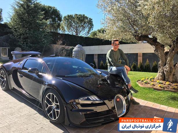 حمل و نقل اجباری اتومبیل های لوکس کریستیانو رونالدو