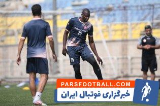 آمادگی شیخ دیاباته برای پیوستن به تمرینات گروهی پرسپولیس