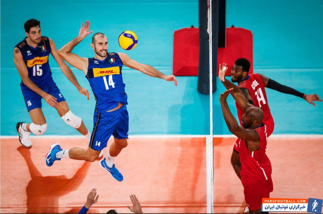پیروزی دشوار ایتالیا برابر کوبا در والیبال قهرمانی جهان