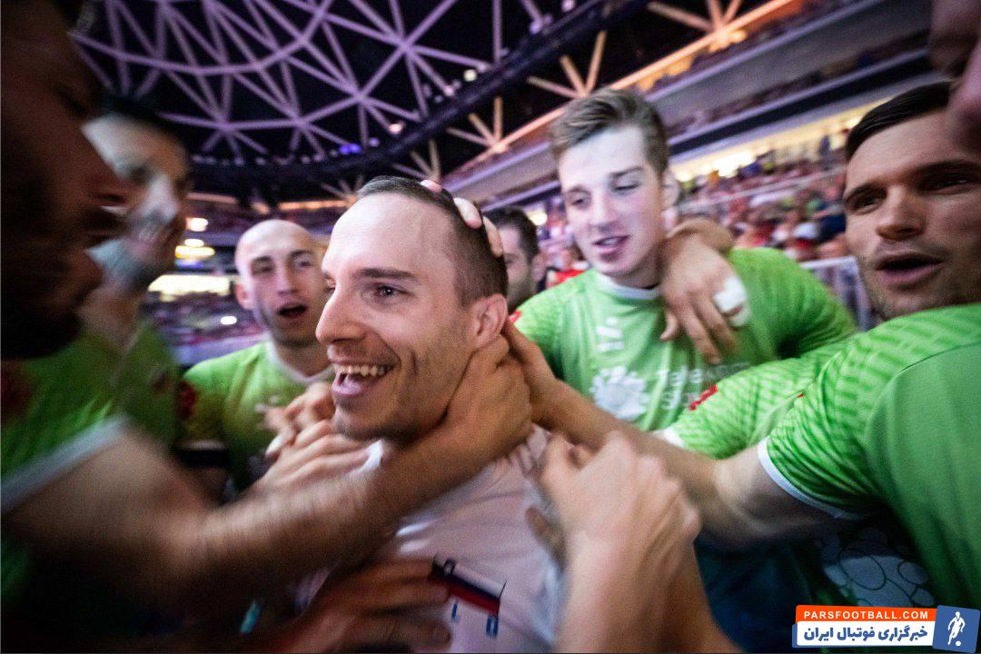 پیروزی 3 بر 1 اسلوونی برابر اوکراین در والیبال قهرمانی جهان