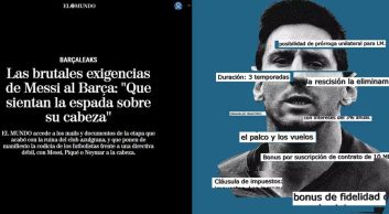 لیونل مسی در بارسا