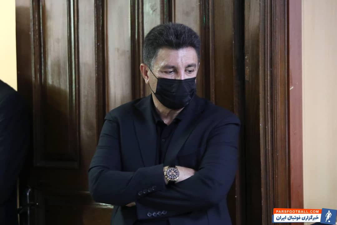 حضور بازیکنان گل گهر در مراسم ترحیم برادر همسر امیر قلعه نویی