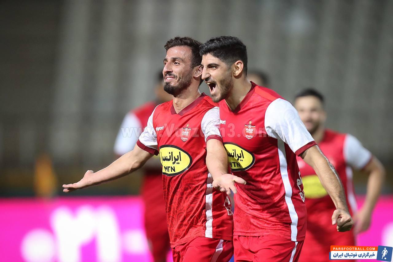 برد مقتدرانه پرسپولیس برابر هوادار و حضور در صدر جدول