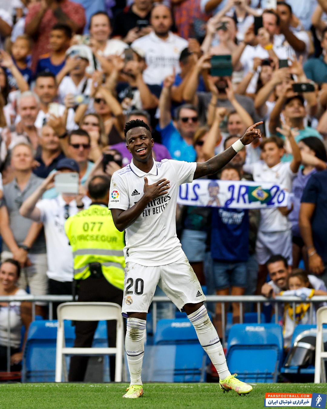 وینیسیوس جونیور در رئال