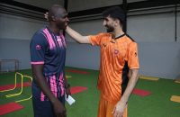 رقابت شیخ دیاباته و علیرضا بیرانوند برای عنوان بلندقامت ترین بازیکن پرسپولیس