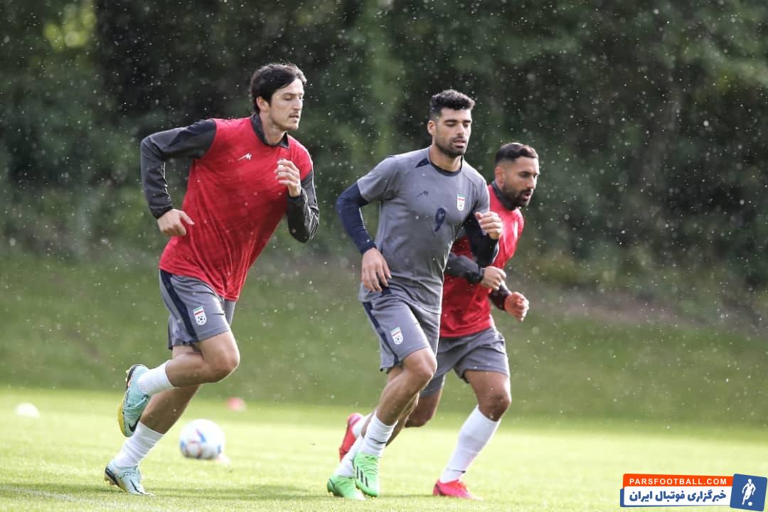 تمرینات پرنشاط تیم ملی در اتریش با زوج طارمی - آزمون 