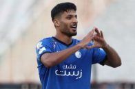 اولین گل فصل محمد محبی برای استقلال در دیدار برابر نساجی