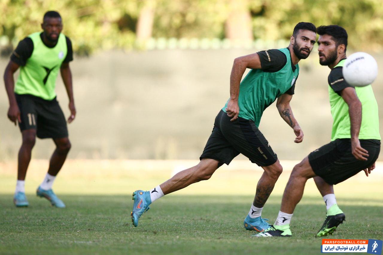 تمرینات سفت و سخت مهاجمان استقلال در ایام بازی های ملی
