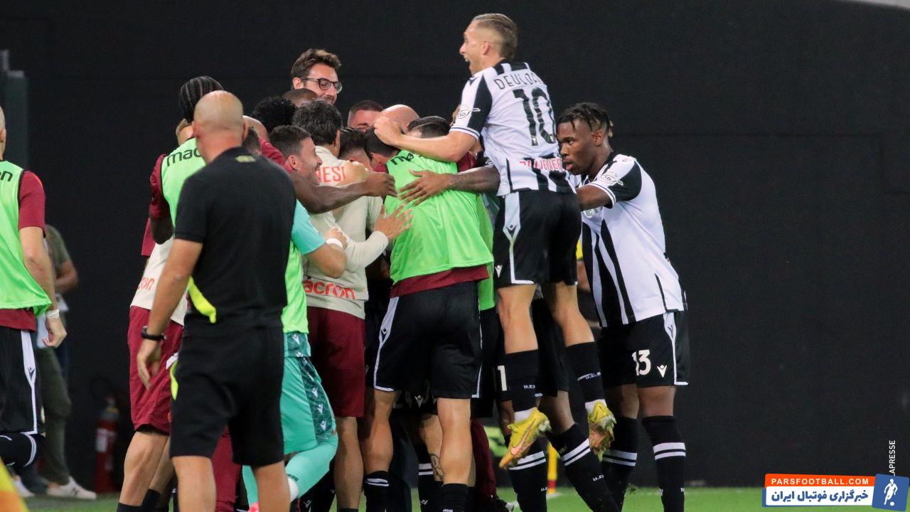 شکست مفتضحانه ژوزه مورینیو و رم در خانه اودینزه با 4 گل