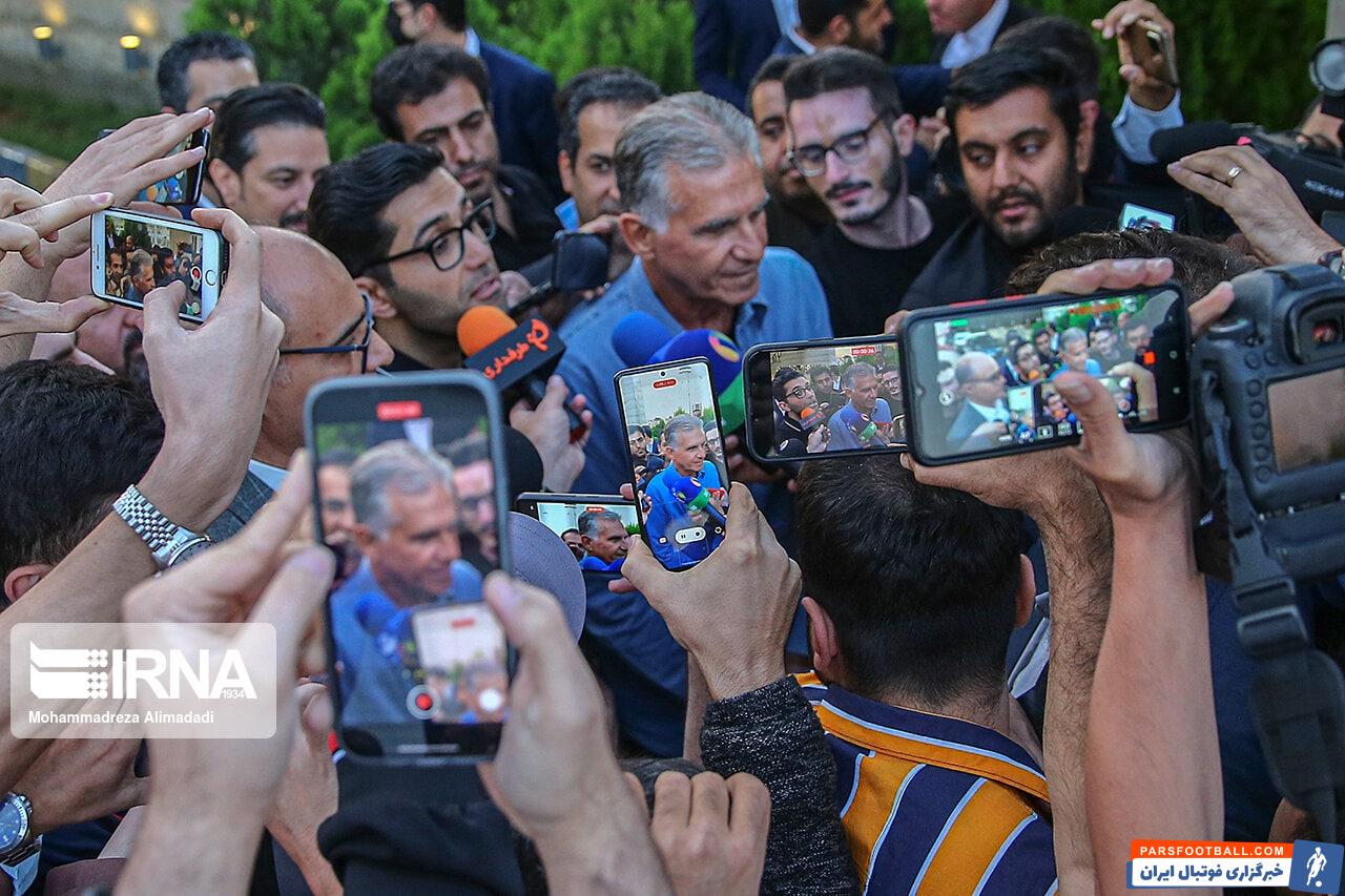 استقبال دیدنی هواداران تیفوسی کارلوس کی روش از مرد پرتغالی در فرودگاه