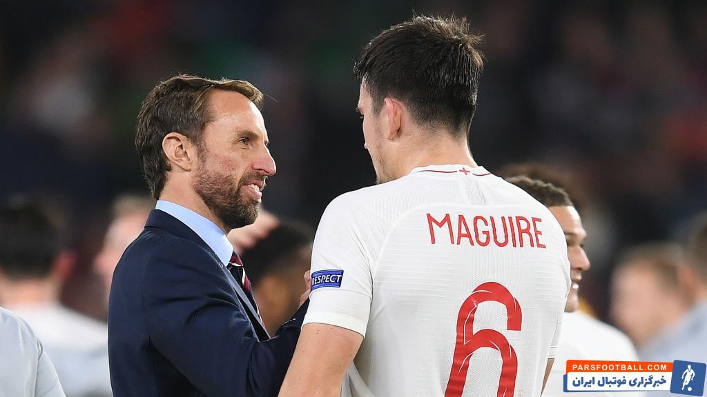 اطمینان خاطر گرت ساوت گیت به هری مگوایر برای جایگاه ثابت در تیم ملی انگلیس