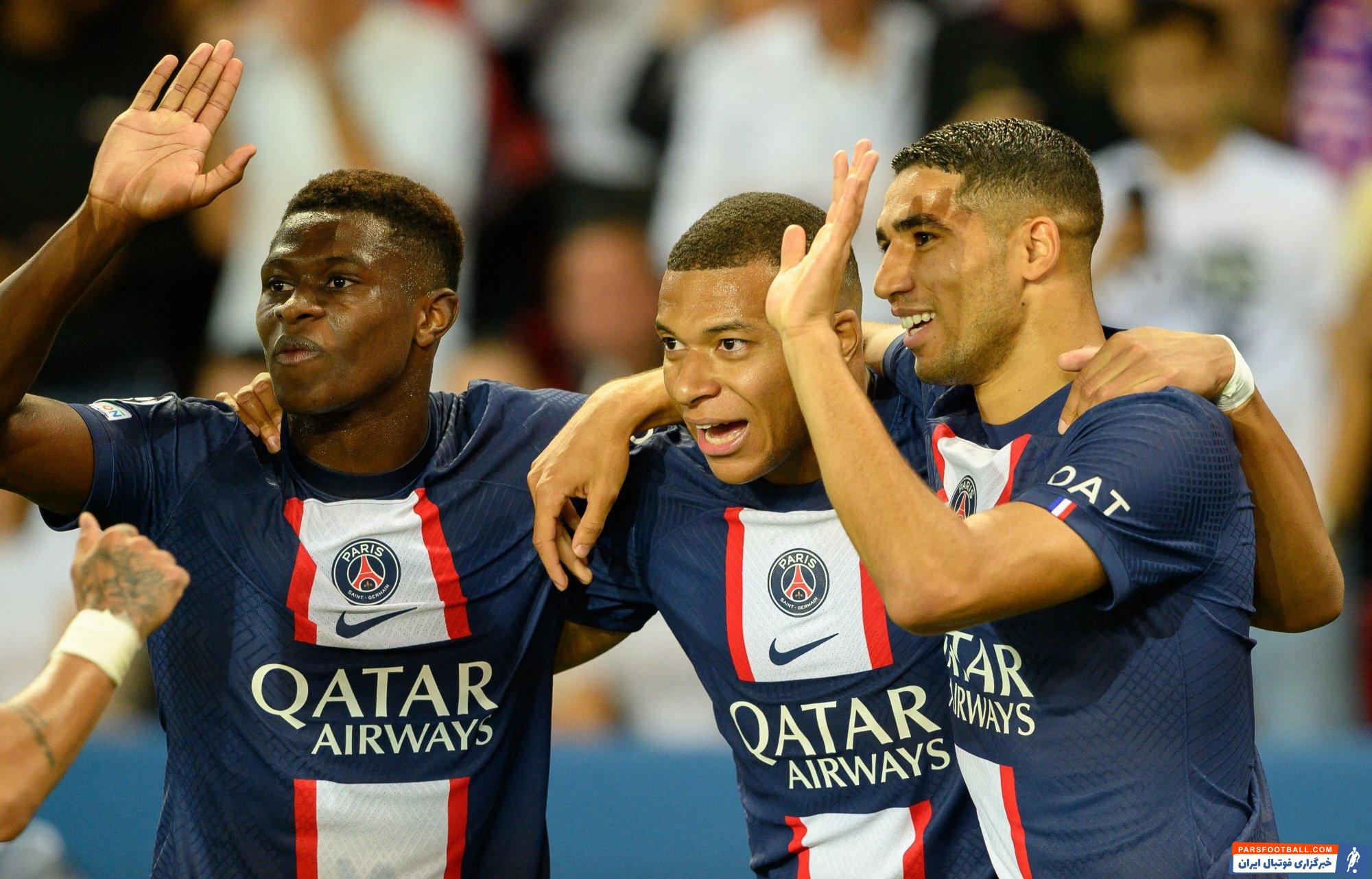 بحث و جدل کیلیان امباپه با اشرف حکیمی به خاطر پاس ندادن