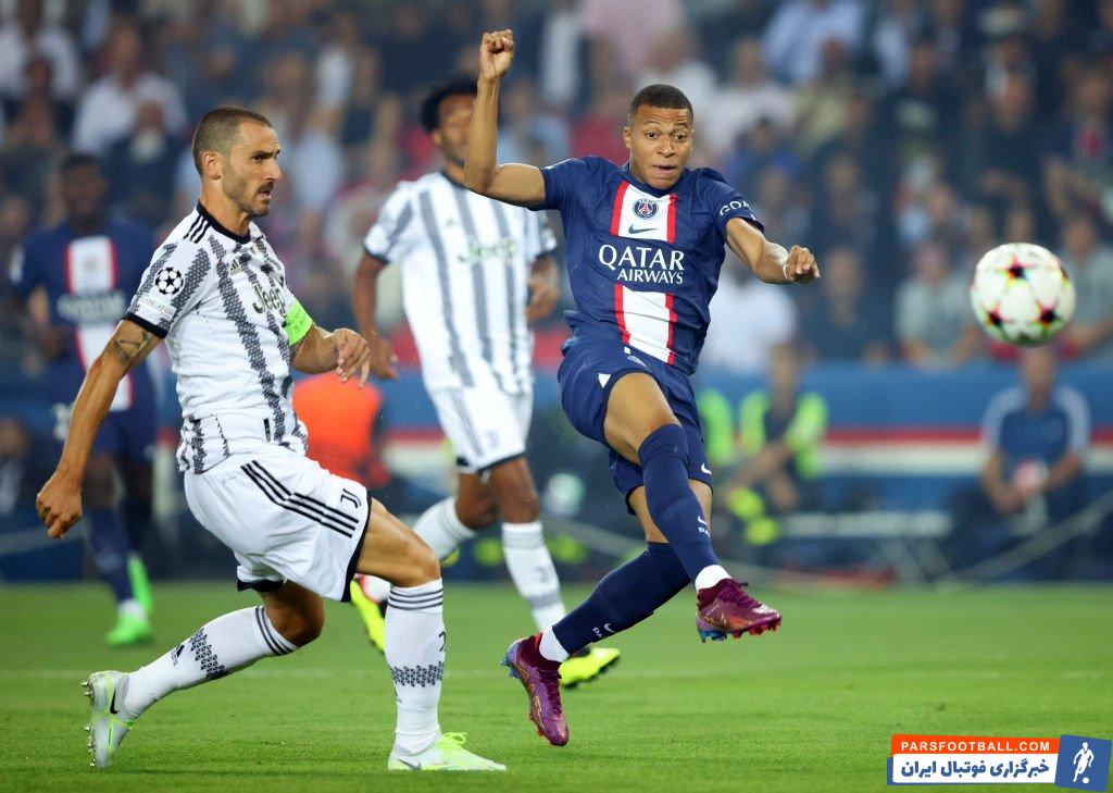 گل تماشایی کیلیان امباپه در دیدار پاری سن ژرمن و یوونتوس