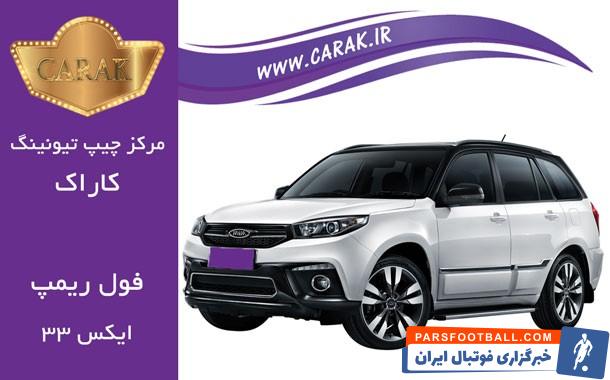 ریمپ ایسیو x33 در مرکز کاراک