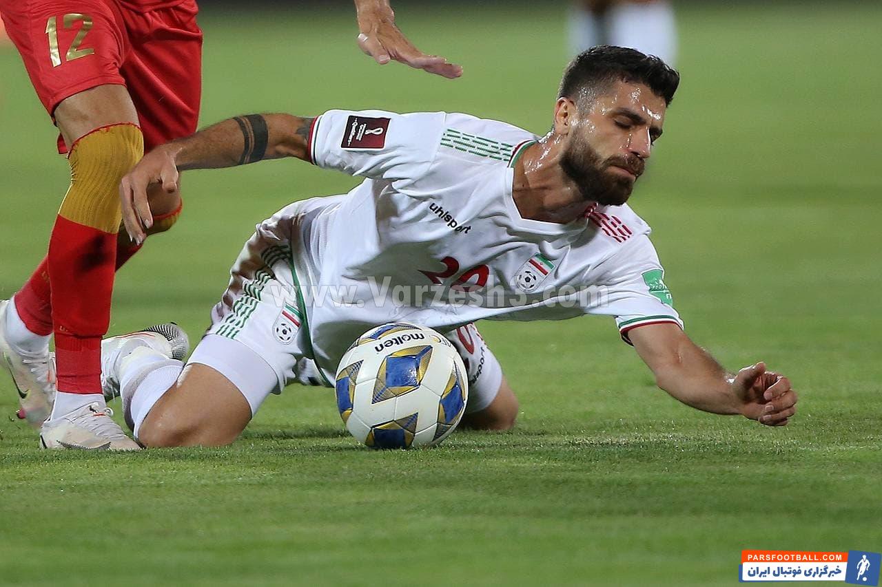 انجام مراحل ریکاوری و درمان میلاد سرلک در پک زیرنظر تیم ملی