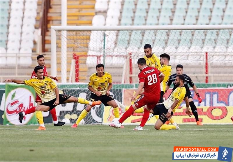 رویارویی زوج عباس زاده - آلوز در تراکتور با سپاهان