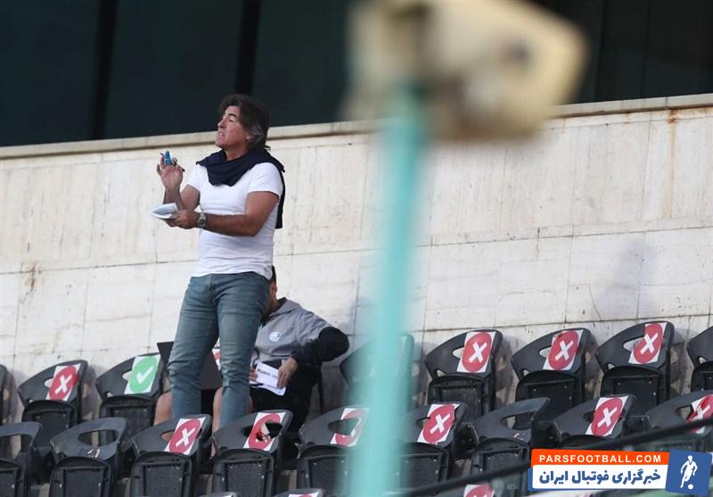 ریکاردو ساپینتو سرمربی استقلال : آلومینیوم ۲ اتوبوس در زمین پارک کرده بود !