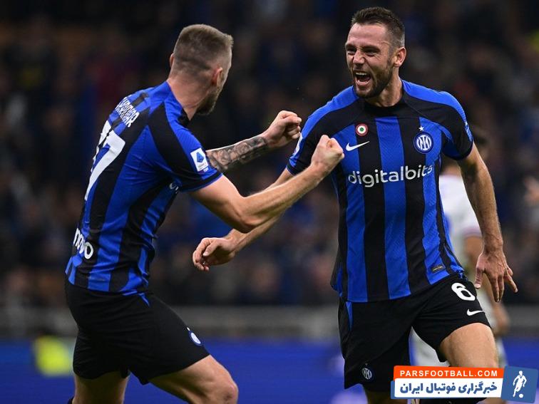 پیروزی آسان خانگی اینتر برابر سمپدوریا با 3 گل