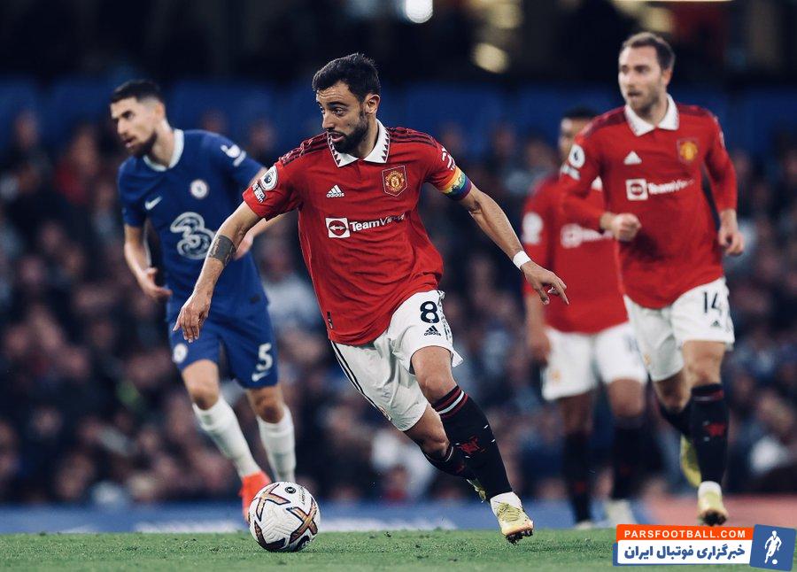 تساوی دراماتیک چلسی و منچستریونایتد در استمفوردبریج با دو گل دیرهنگام